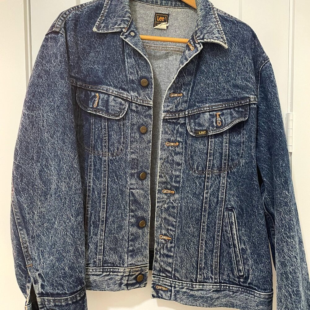 Vintage 70's Lee Denim Jacket Made In USA- Size L